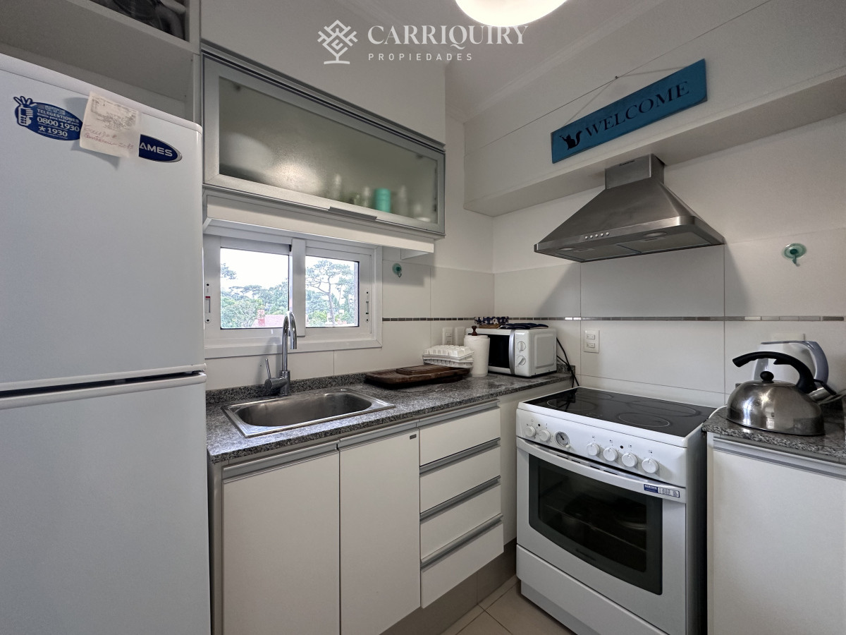 Apartamento ID.8461 - Vende apartamento en playa mansa de 1 dormitorio con parrillero, Punta del Este 