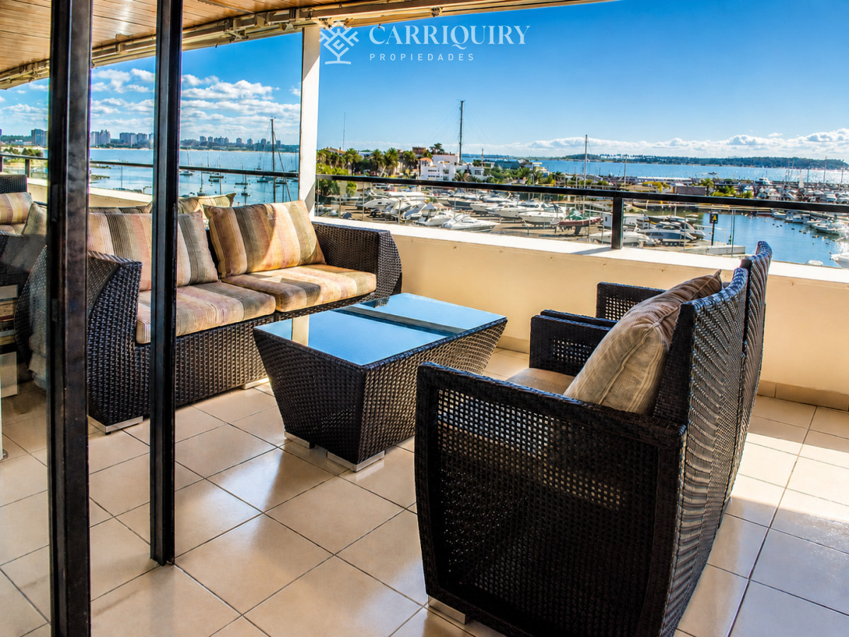 Apartamento ID.10062/ALQUILER-TEMPORARIO-Y-VENTA-APARTAMENTO-3-DORMITORIOS - Espectcular departamento en venta frente al puerto 3 dormitorios