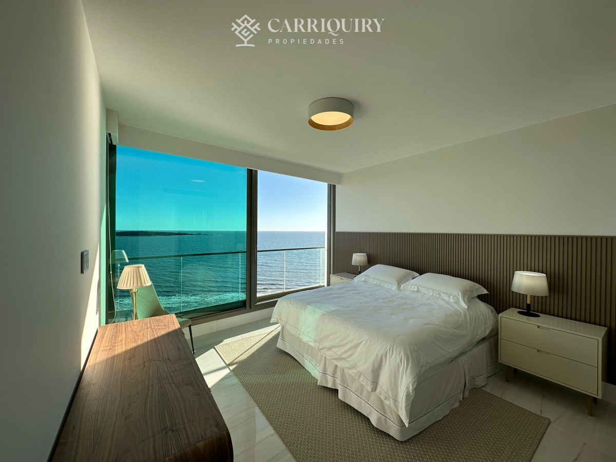 Apartamento ID.7471/ALQUILER-TEMPORARIO-Y-VENTA-APARTAMENTO-3-DORMITORIOS - Espectacular apartamento en alquiler en la torre mas lujosa de Punta del este