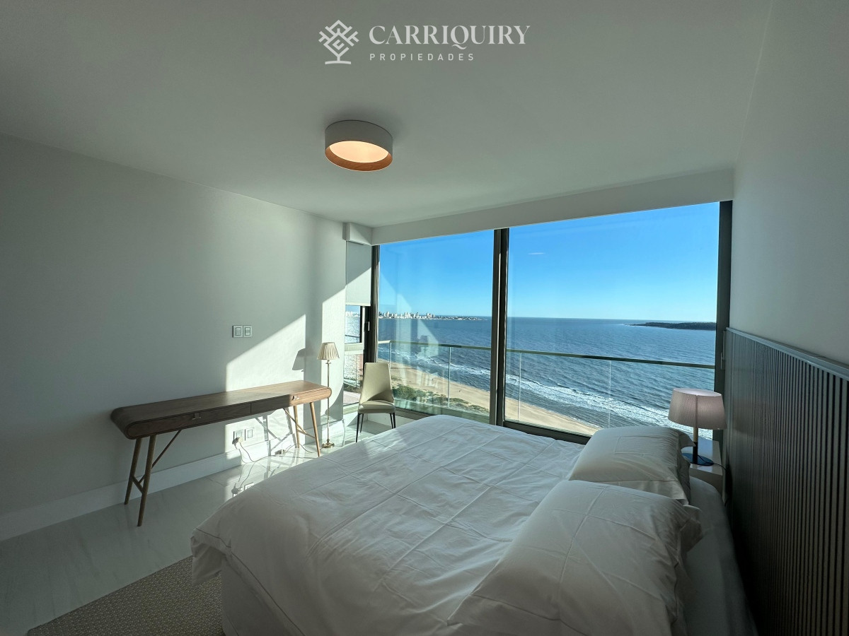 Apartamento ID.7471/ALQUILER-TEMPORARIO-Y-VENTA-APARTAMENTO-3-DORMITORIOS - Espectacular apartamento en alquiler en la torre mas lujosa de Punta del este