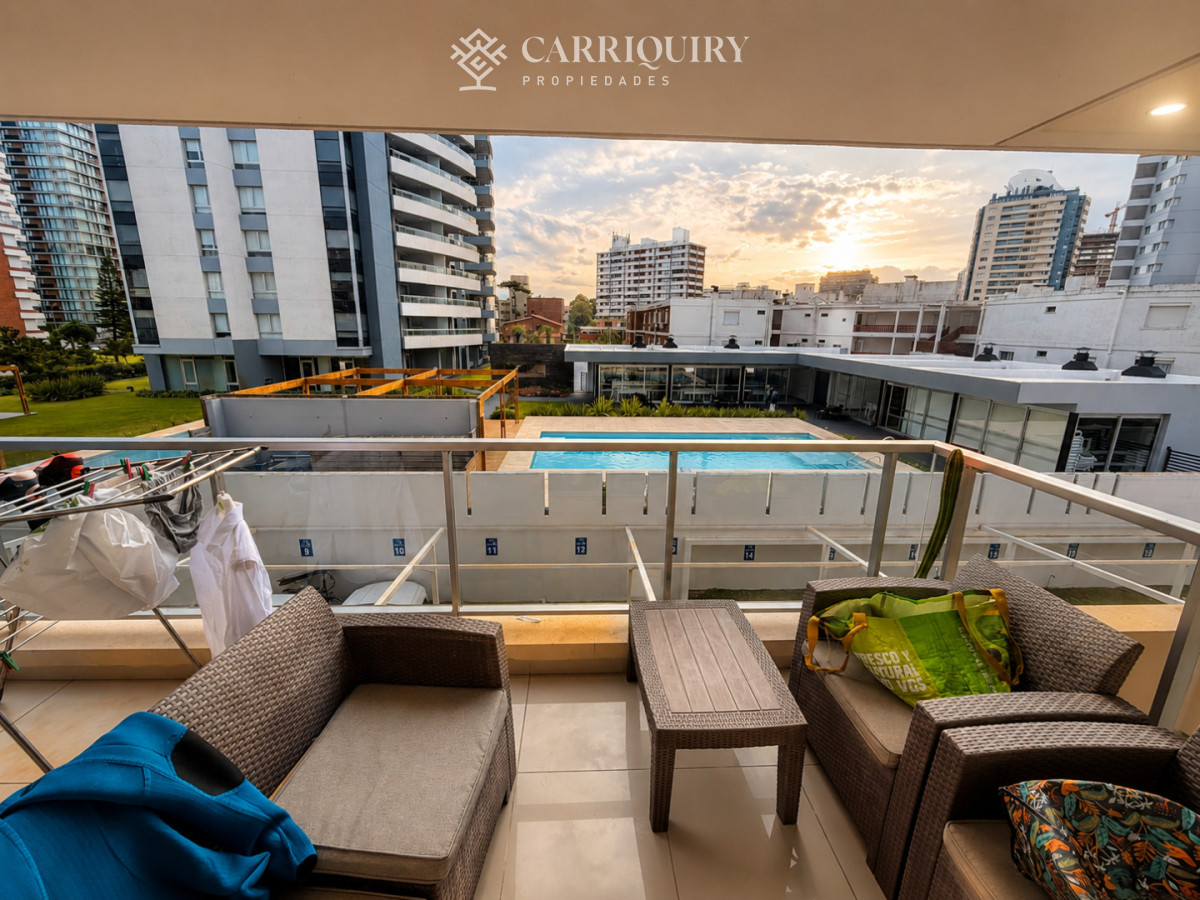 Apartamento ID.10176 - En venta apartamento con agradable vista de 2 dormitorios, en Brava Punta del Este 