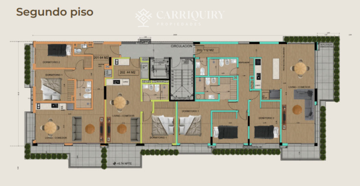 Apartamento ID.10118 - Nuevo lanzamiento en Punta del Este, en el corazon de la Peninsula nace Edificio MODELO 