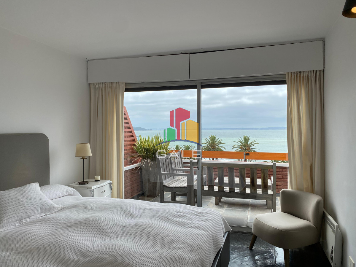 Apartamento ID.4380 - Vende apartamento con vista al mar de 3 dormitorios, Punta del Este