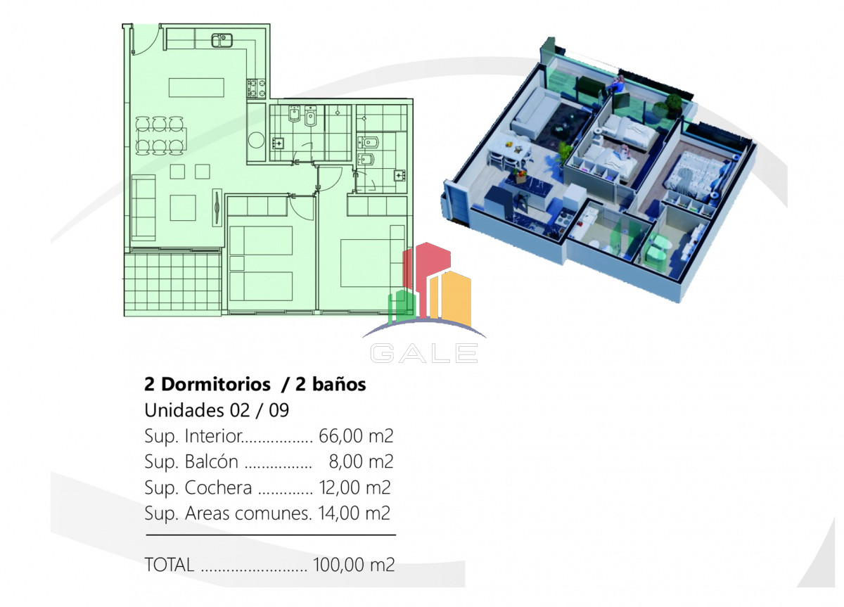 Apartamento ID.4823 - Vende apartamento de 1 dormitorio y medio en Punta del Este 