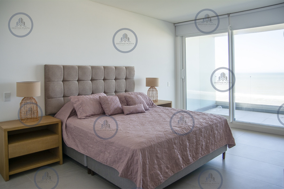 Apartamento ID.1700 - Apartamento de 3 Dormitorios, Piso alto en venta con Vista al Mar - Le Parc III Playa Brava