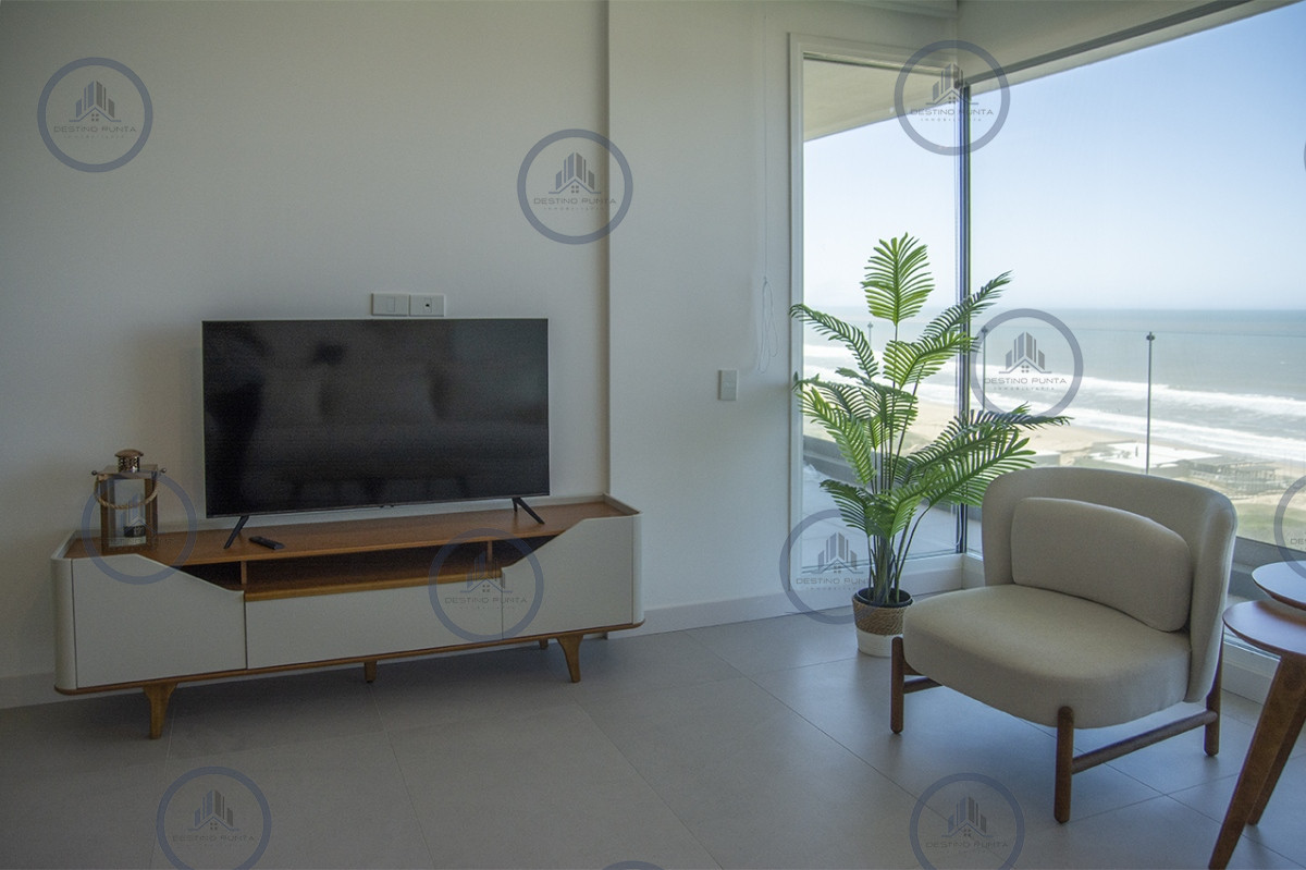Apartamento ID.1700 - Apartamento de 3 Dormitorios, Piso alto en venta con Vista al Mar - Le Parc III Playa Brava