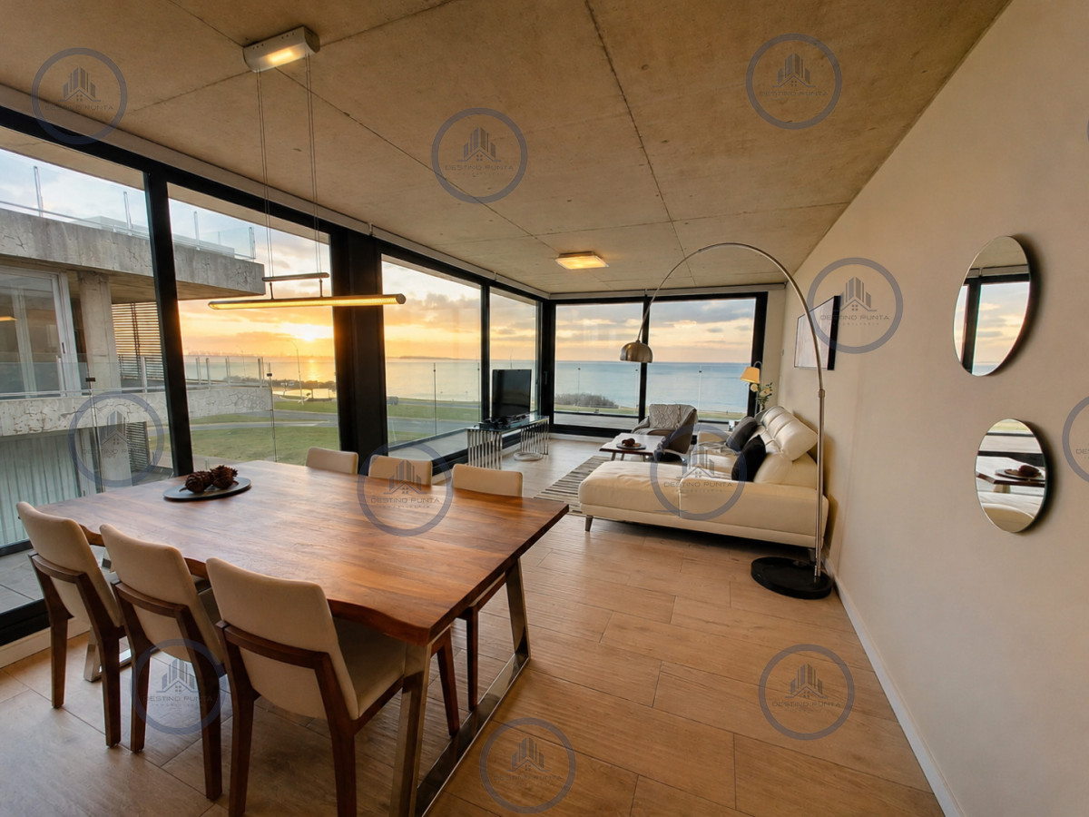 Apartamento ID.2059 - Espectacular Apartamento de 3 Dormitorios frente al mar. Walmer Lagoon Punta del Este