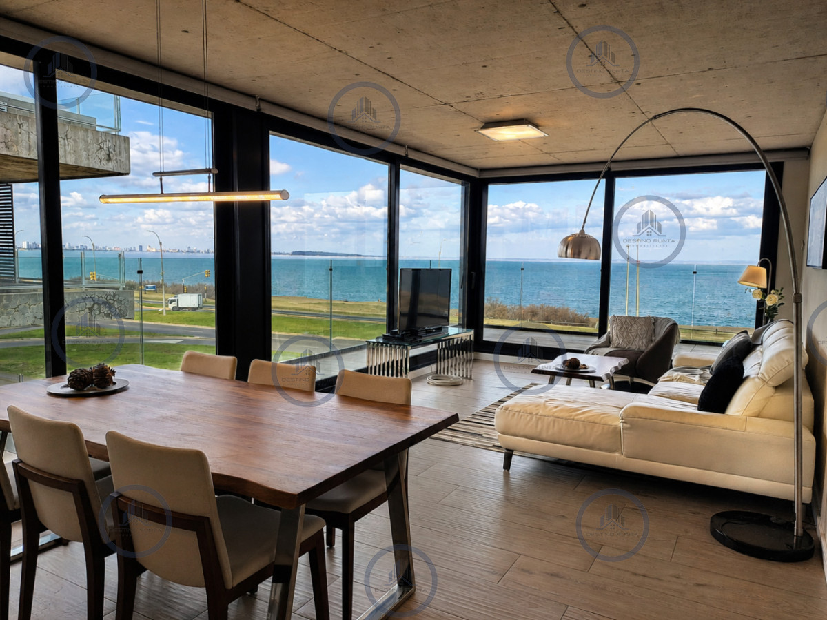 Apartamento ID.2059 - Espectacular Apartamento de 3 Dormitorios frente al mar. Walmer Lagoon Punta del Este