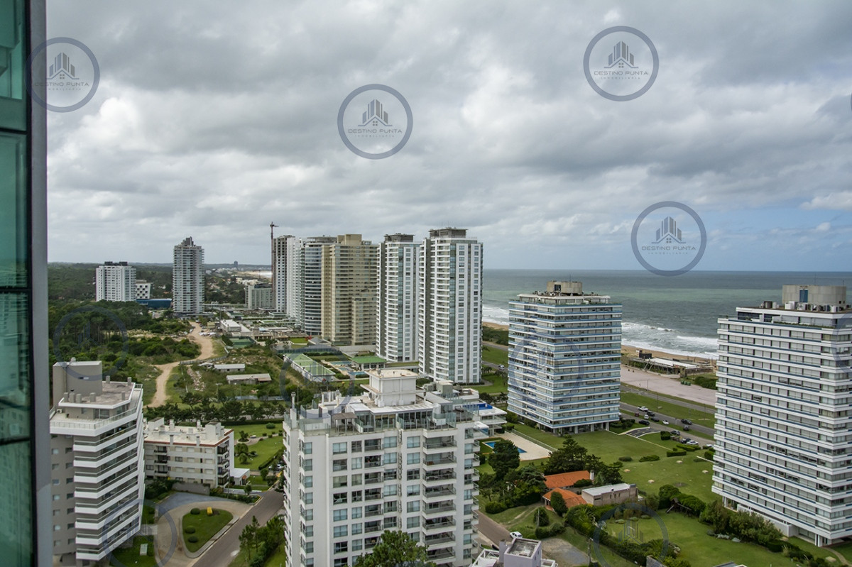 Apartamento ID.1961 - Venta Apartamento de 3 Dormitorios en Wind Tower, piso alto con Vista al Mar, Punta del Este 