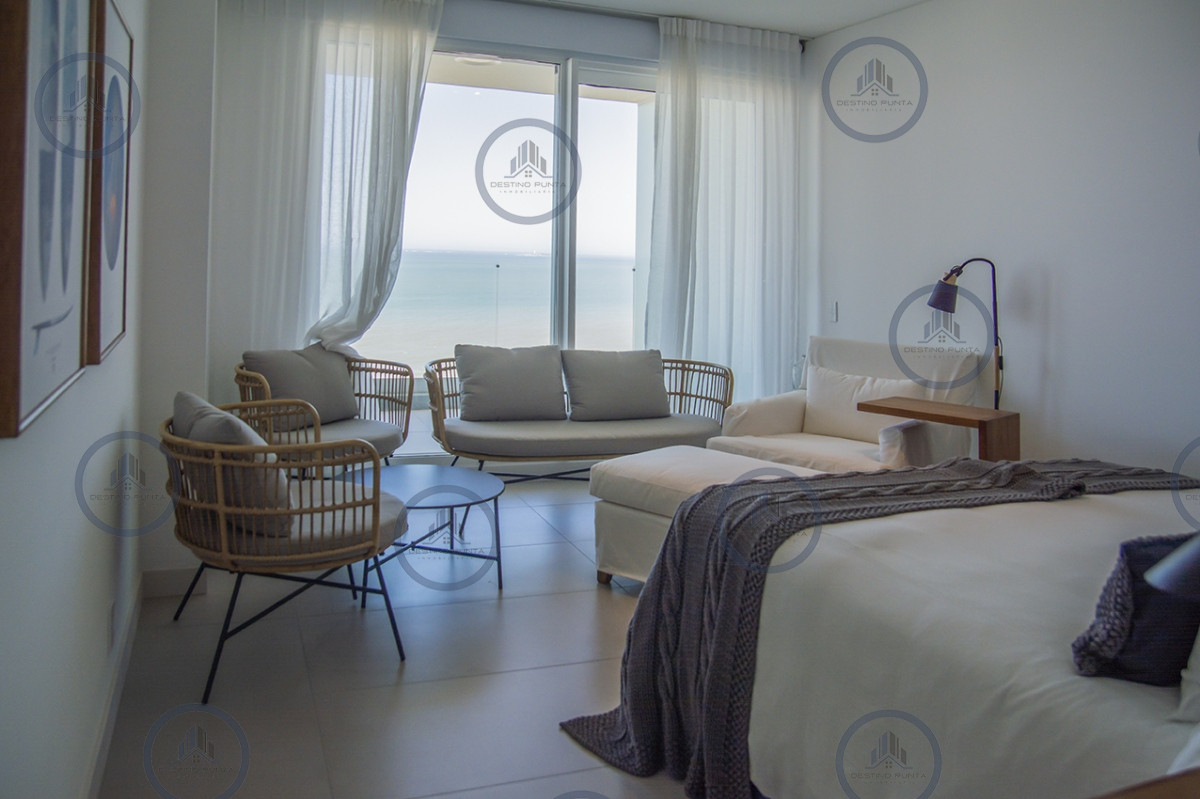 Apartamento ID.1699 - Apartamento de 3 Dormitorios, Piso alto en venta con Vista al Mar - Le Parc III Playa Brava
