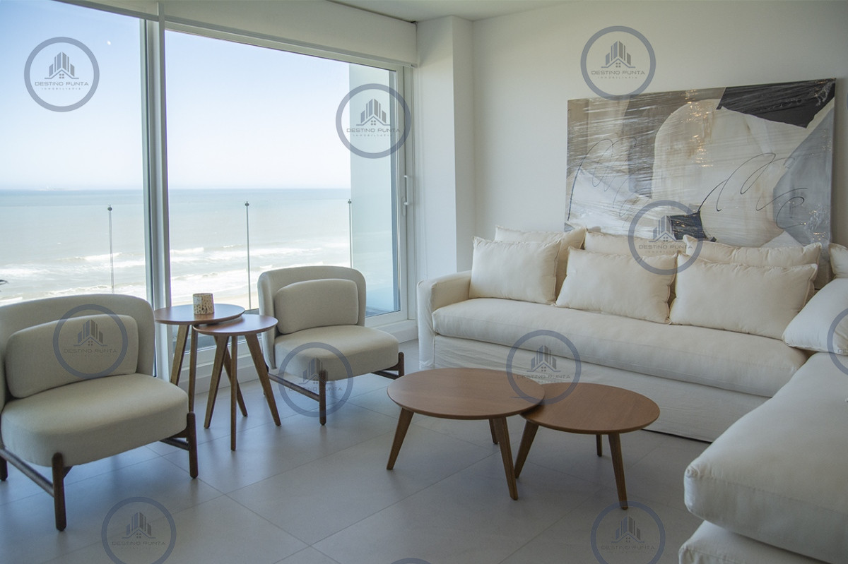 Apartamento ID.1700 - Apartamento de 3 Dormitorios, Piso alto en venta con Vista al Mar - Le Parc III Playa Brava