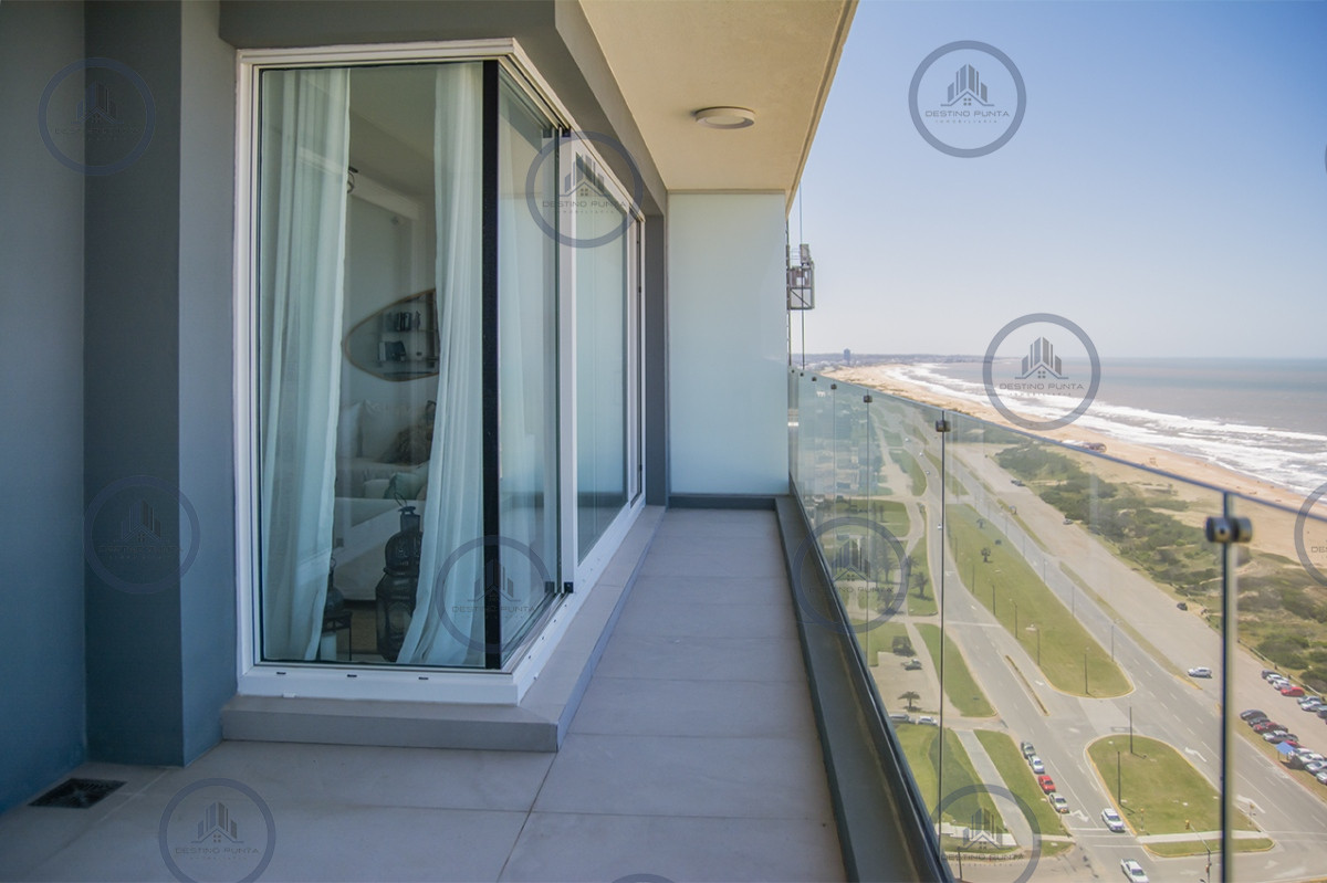 Apartamento ID.1699 - Apartamento de 3 Dormitorios, Piso alto en venta con Vista al Mar - Le Parc III Playa Brava
