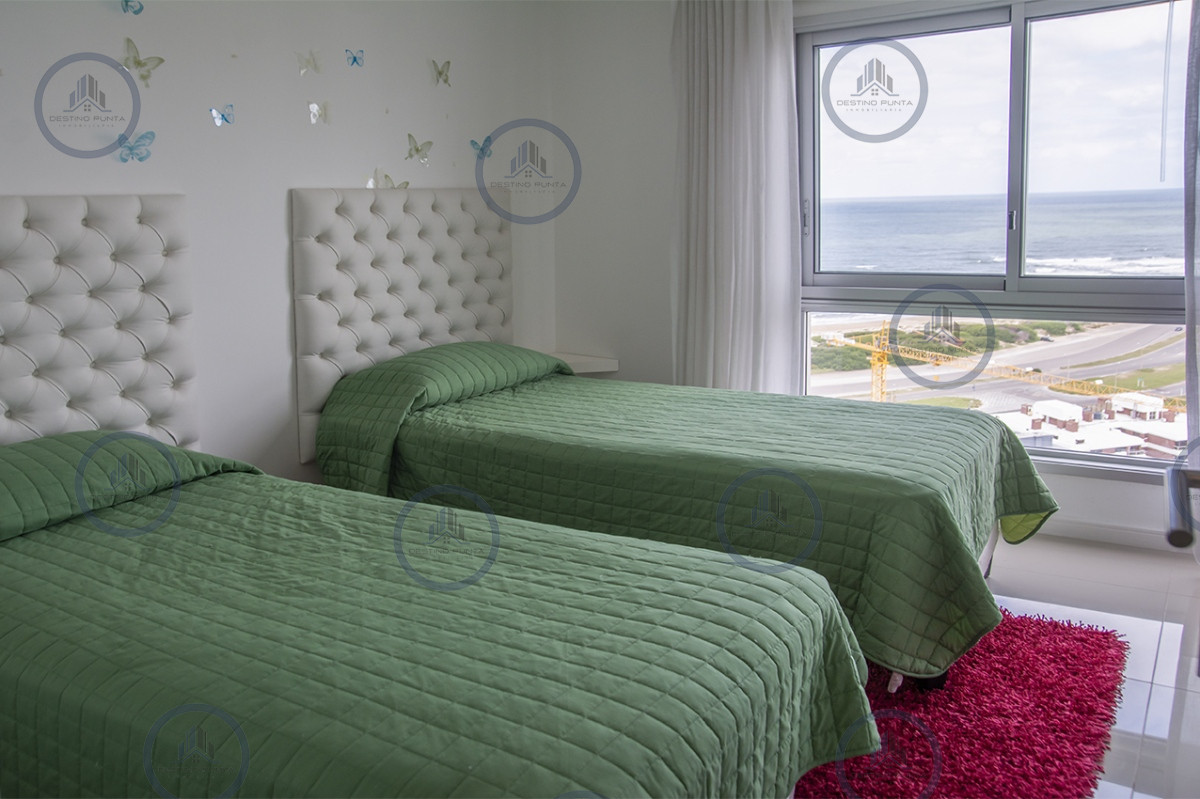 Apartamento ID.1961 - Venta Apartamento de 3 Dormitorios en Wind Tower, piso alto con Vista al Mar, Punta del Este 