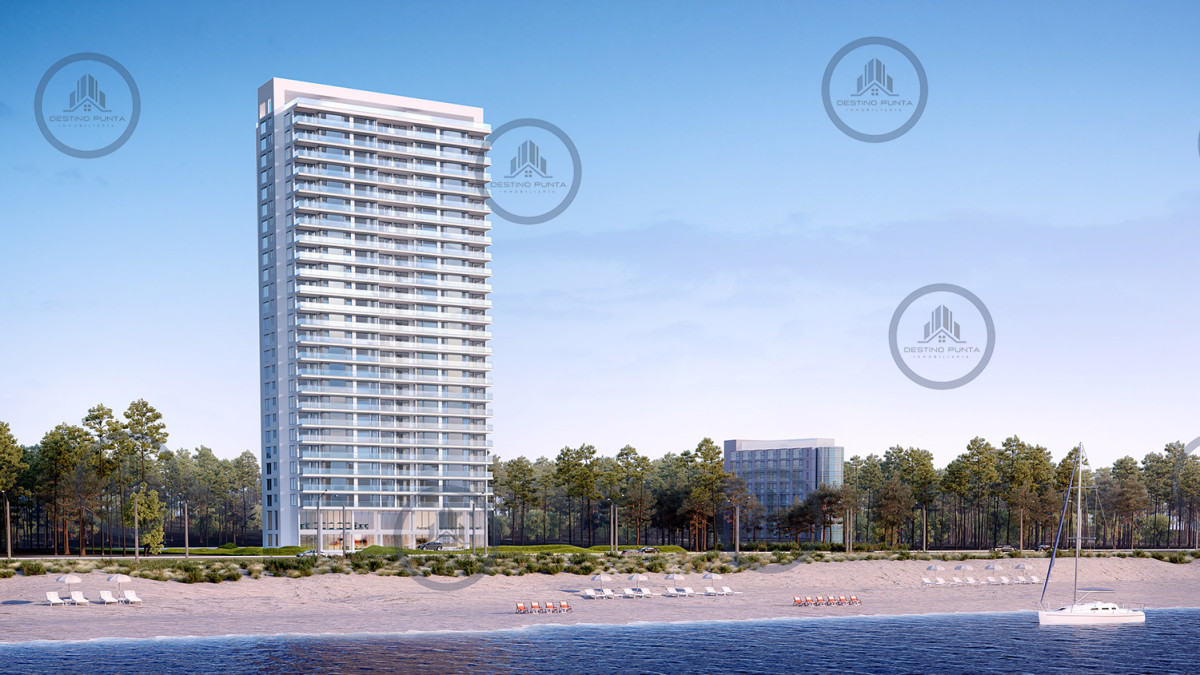 Apartamento ID.1700 - Apartamento de 3 Dormitorios, Piso alto en venta con Vista al Mar - Le Parc III Playa Brava