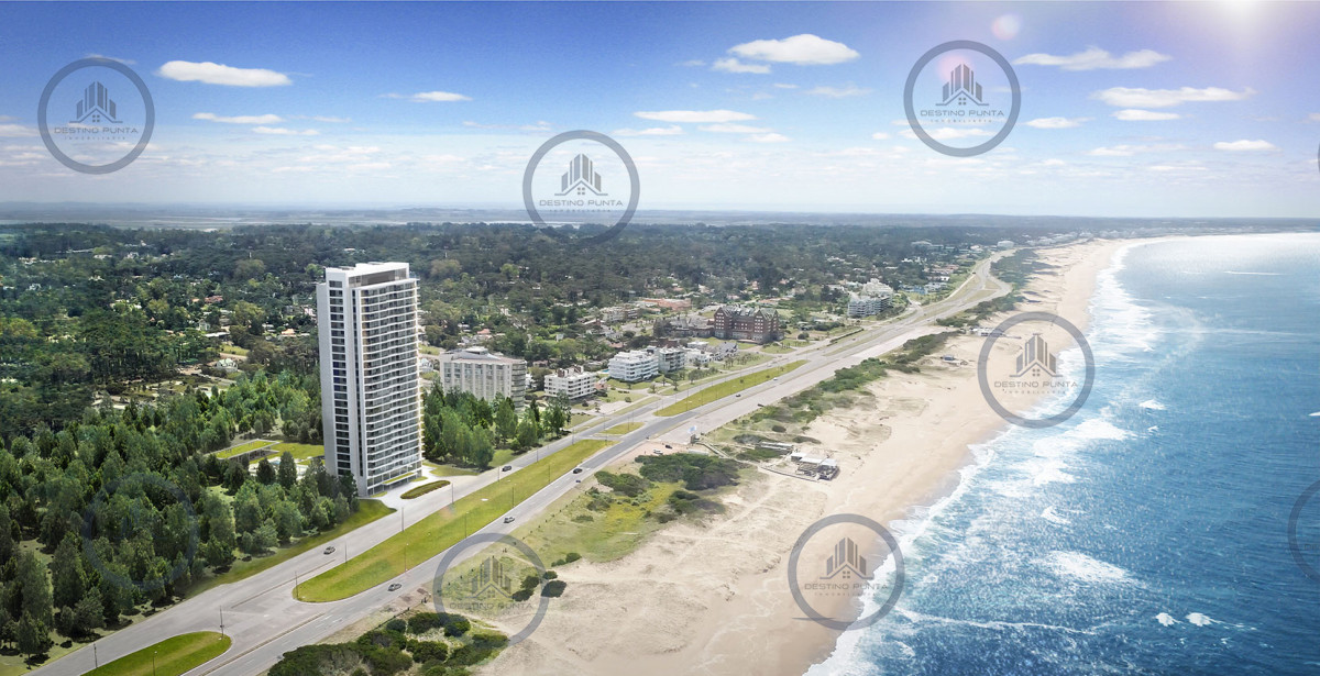 Apartamento ID.1700 - Apartamento de 3 Dormitorios, Piso alto en venta con Vista al Mar - Le Parc III Playa Brava