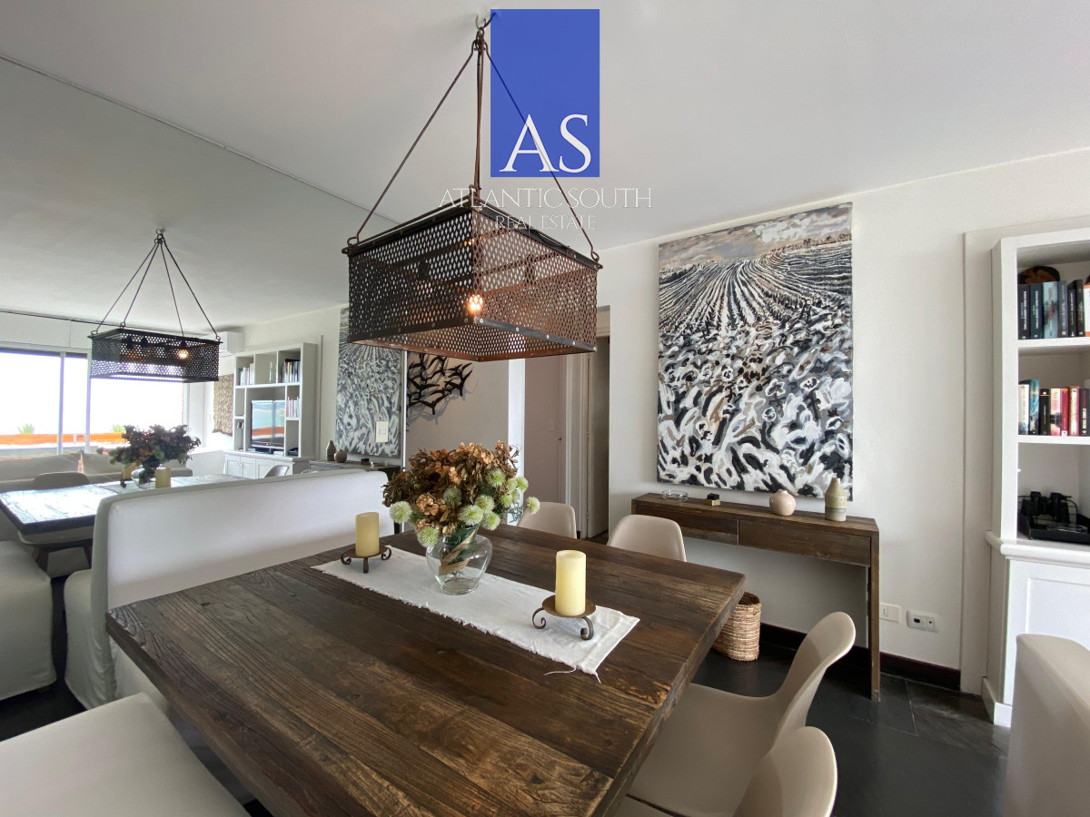 Apartamento ID.4495 - Vende apartamento con vista al mar de 3 dormitorios, Punta del Este