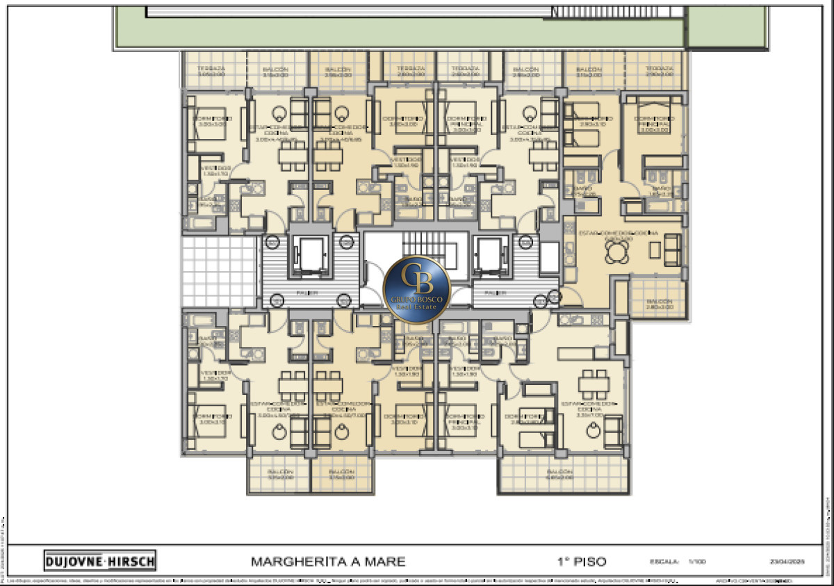 Apartamento ID.1497 - Lanzamiento en Peninsula - Margherita A Mare Residences, departamento de 1 dorm