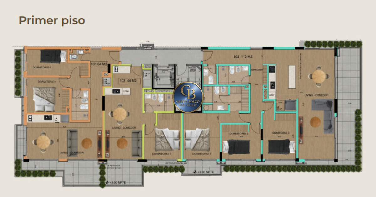 Apartamento ID.1491 - Nuevo lanzamiento en Punta del Este, en el corazon de la Peninsula nace Edificio MODELO 
