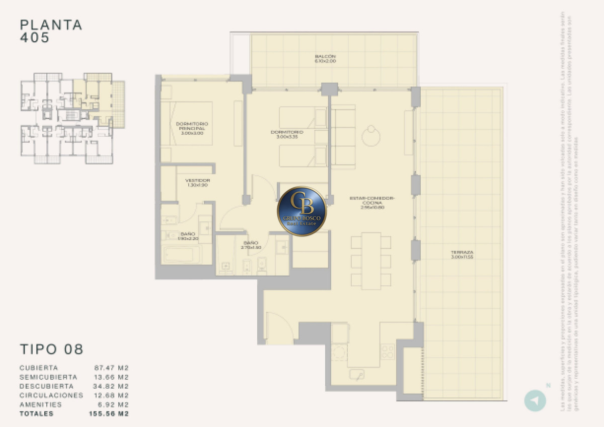 Apartamento ID.1497 - Lanzamiento en Peninsula - Margherita A Mare Residences, departamento de 1 dorm