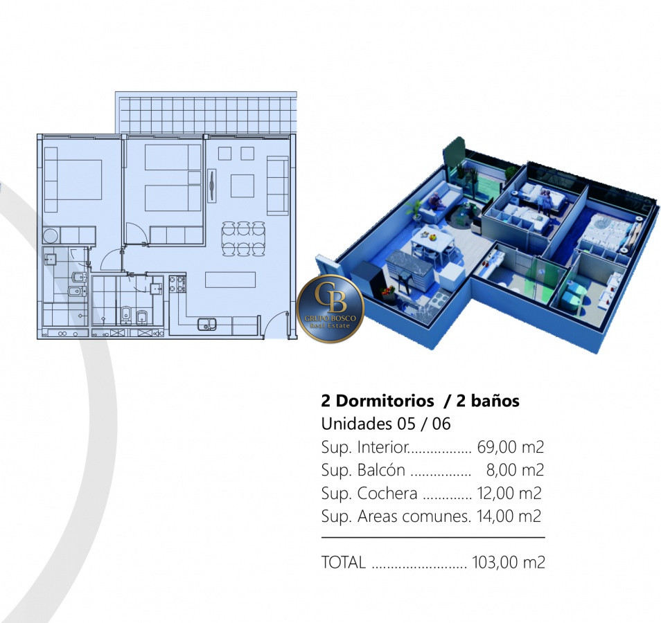 Apartamento ID.1530 - Apartamento de 1 dormitorio en venta, con vista a agradable entorno