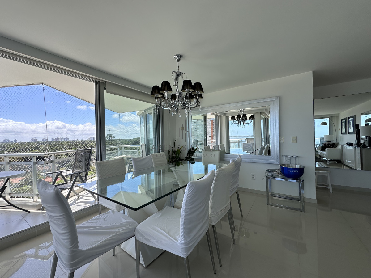 Apartamento ID.3489 - Vende Apartamento de 3 dormitorios en Sunrise Tower, Punta del Este 