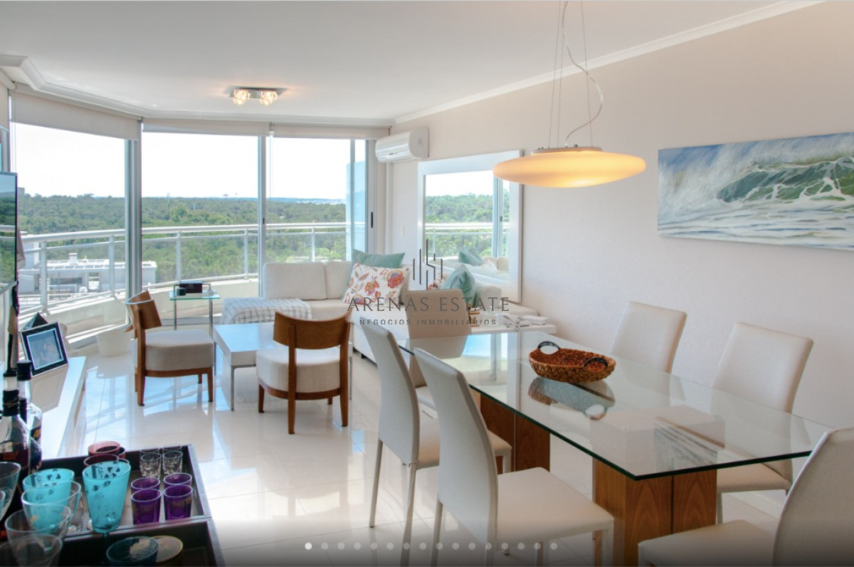 Apartamento ID.2530 - Apartamento en venta de 3 dormitorios en ocean drive, Punta del Este 