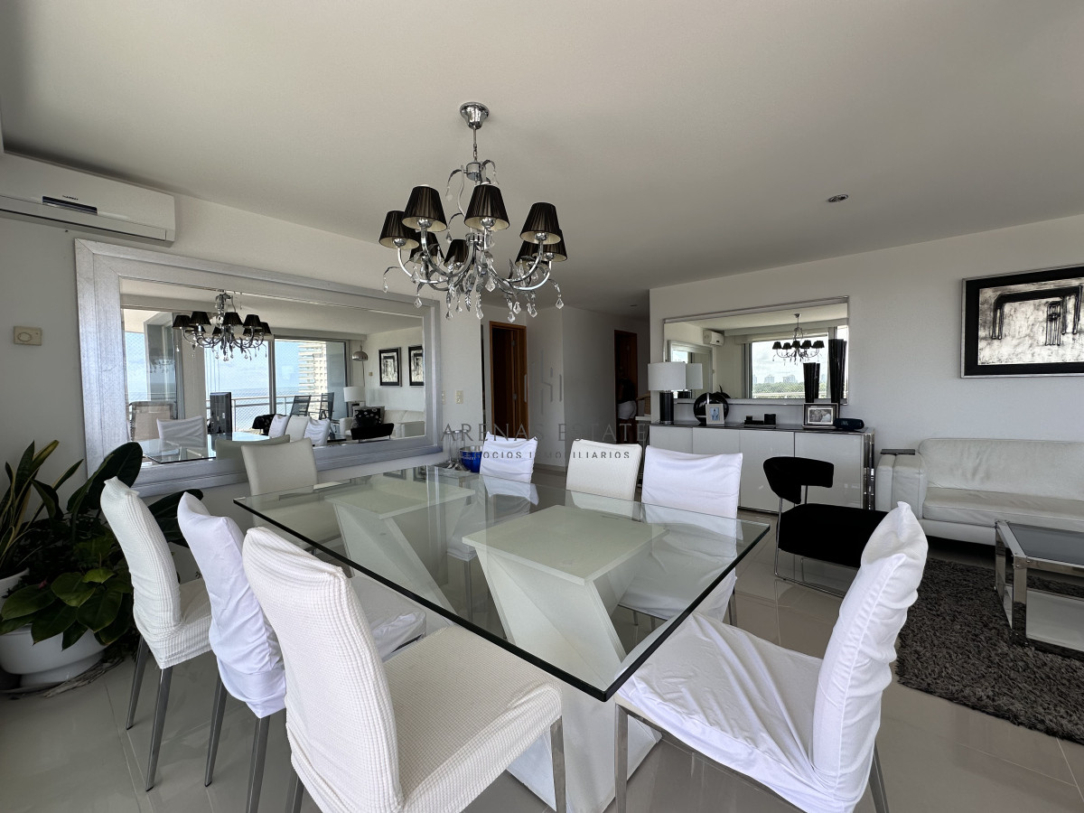 Apartamento ID.3489 - Vende Apartamento de 3 dormitorios en Sunrise Tower, Punta del Este 