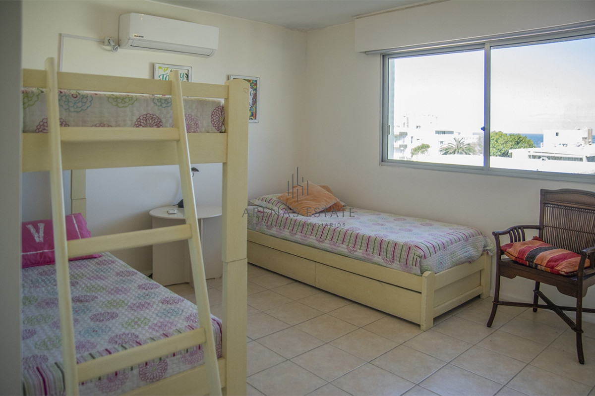 Apartamento ID.1895 - PORTO MARE , PUERTO , Penthouse duplex de 3 dormitorios en venta. Departamento con parrillero. 