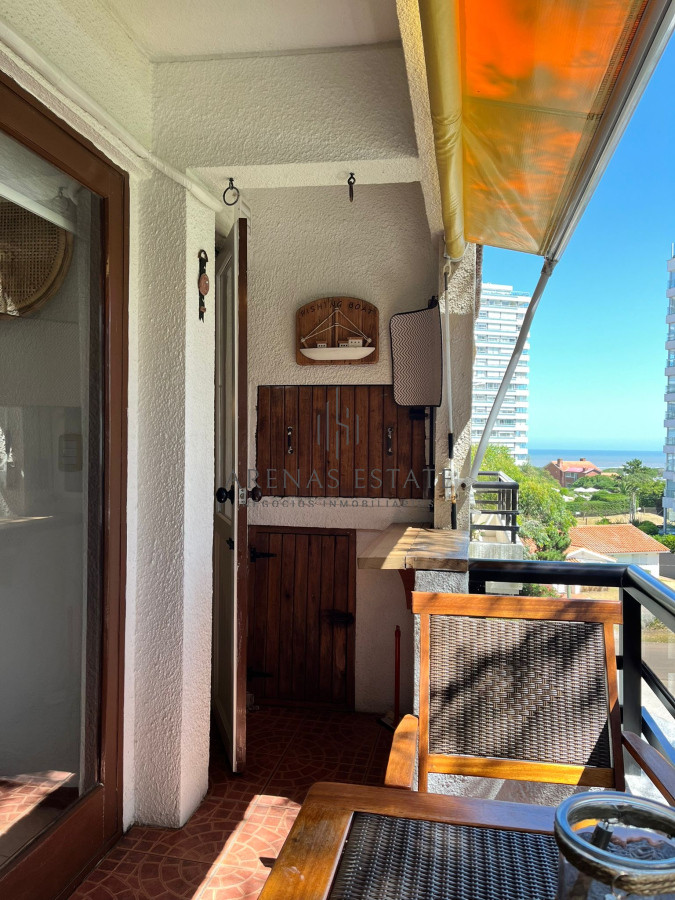 Apartamento ID.3382 - Vende apartamento de 1 dormitorio con parrillero, Punta del Este