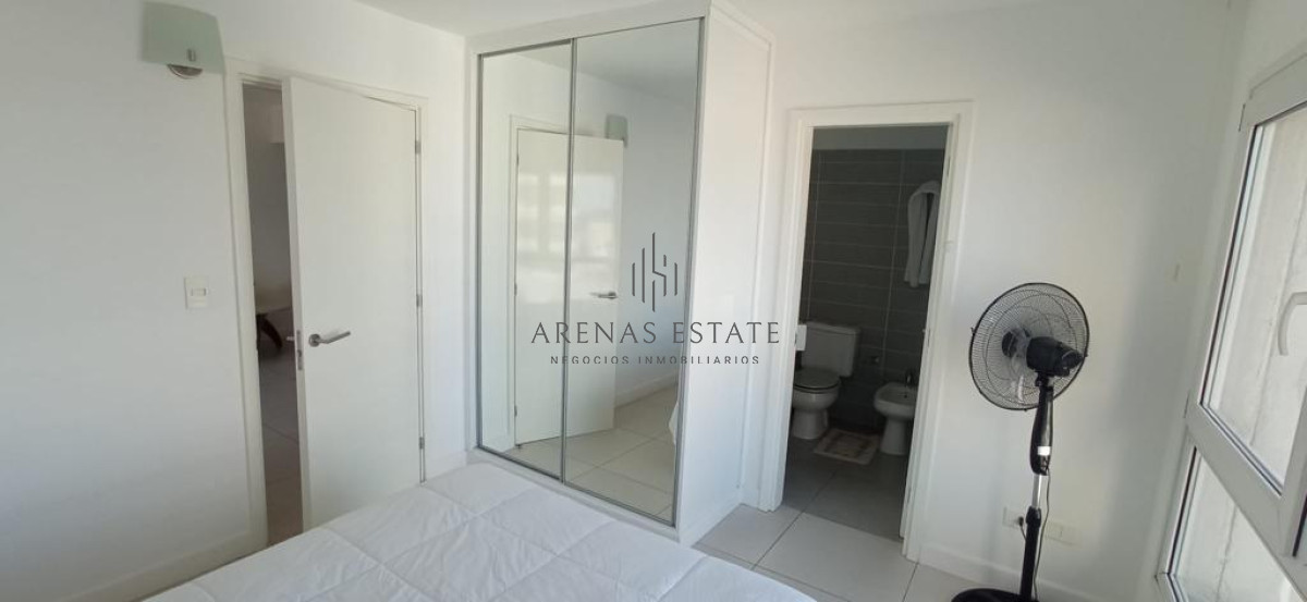 Apartamento ID.3846 - En venta y alquiler apartamento de 1 dormitorio en suite con garage, península, Punta del Este 