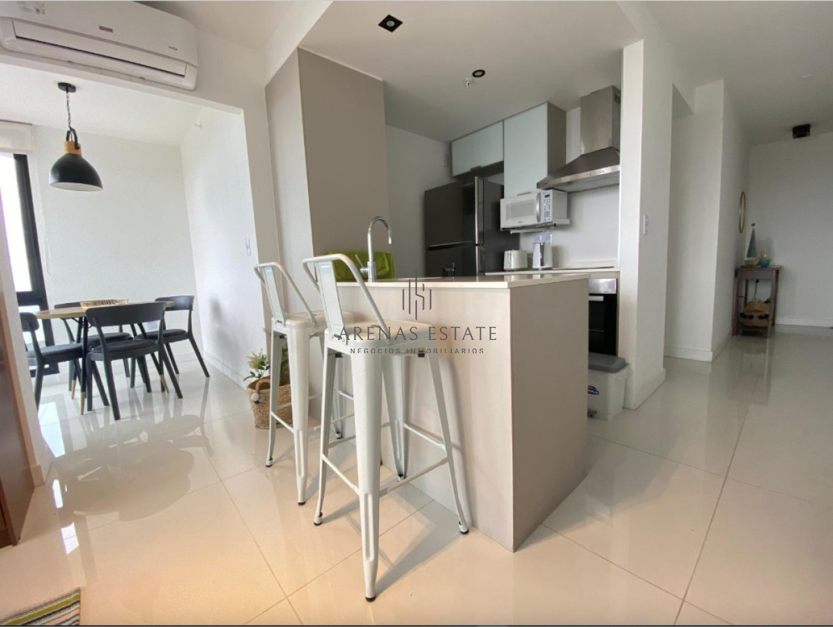 Apartamento ID.3732 - Vende apartamento en Artower, de 1 dormitorio y medio, Punta del Este