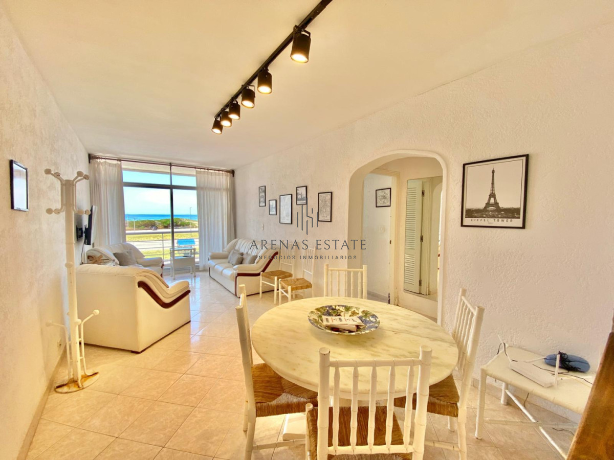 Apartamento ID.4259 - Apartamento de 2 dormitorio y medio en Primera lineal de Playa brava , Punta del este 