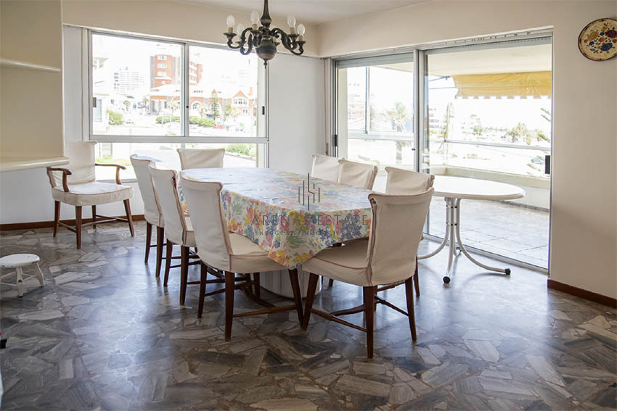 Apartamento ID.2066 - Departamento en primera línea de playa Mansa, con hermosa vista.