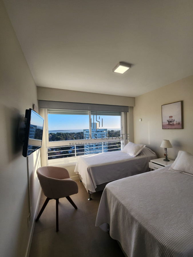 Apartamento ID.3160 - Departamento de 2 dormitorios en venta en Torre con amenities , Av Roosevelt 