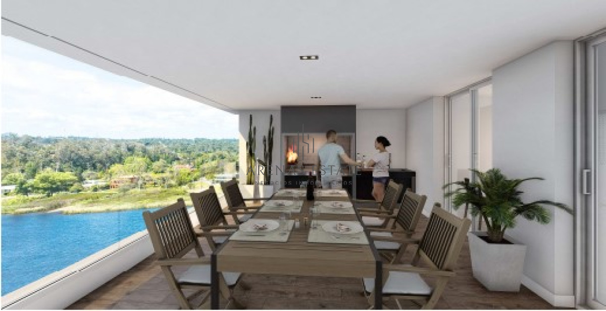 Apartamento ID.3359 - Vende apartamento con vista al mar de 3 suites, en Mansa- Punta del Este.