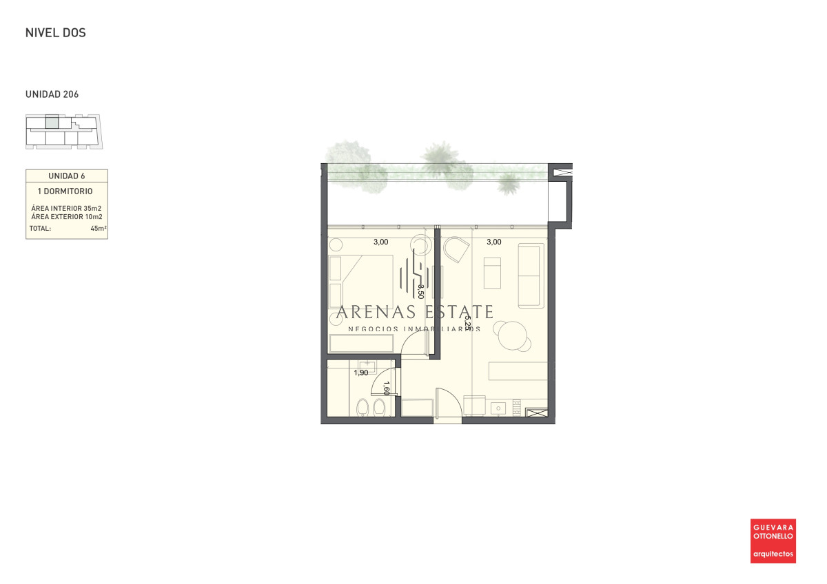 Apartamento ID.1019 - Pre Lanzamiento EXCLUSIVO - Edificio Genova. Parada 4 Punta del Este 