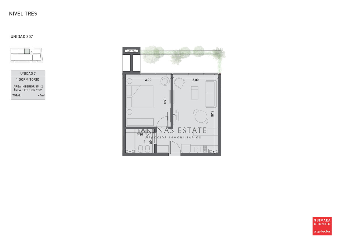 Apartamento ID.1019 - Pre Lanzamiento EXCLUSIVO - Edificio Genova. Parada 4 Punta del Este 