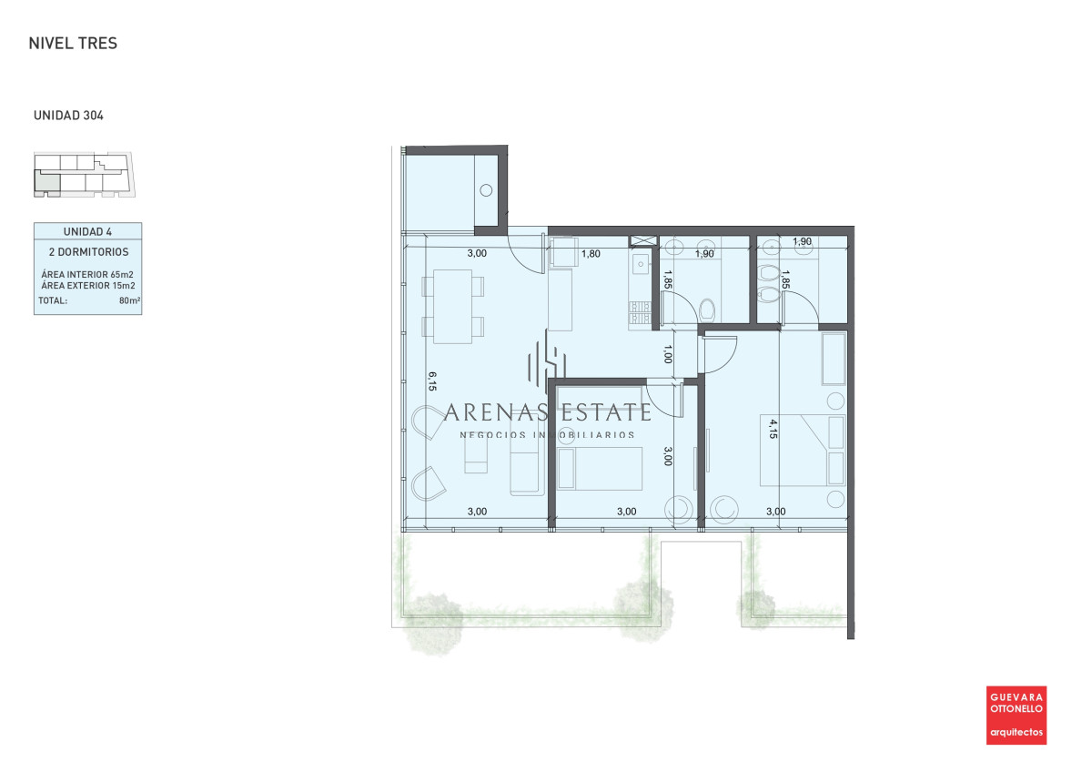 Apartamento ID.1019 - Pre Lanzamiento EXCLUSIVO - Edificio Genova. Parada 4 Punta del Este 