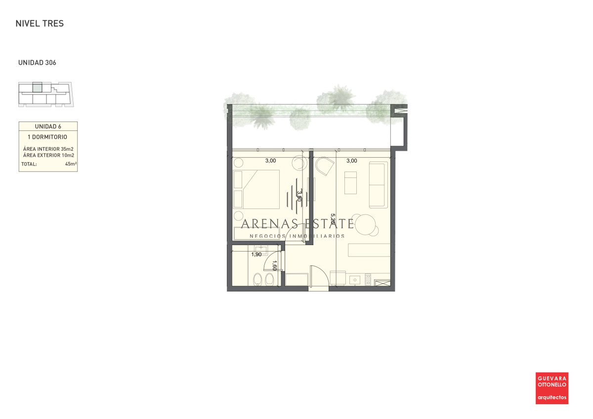Apartamento ID.1019 - Pre Lanzamiento EXCLUSIVO - Edificio Genova. Parada 4 Punta del Este 