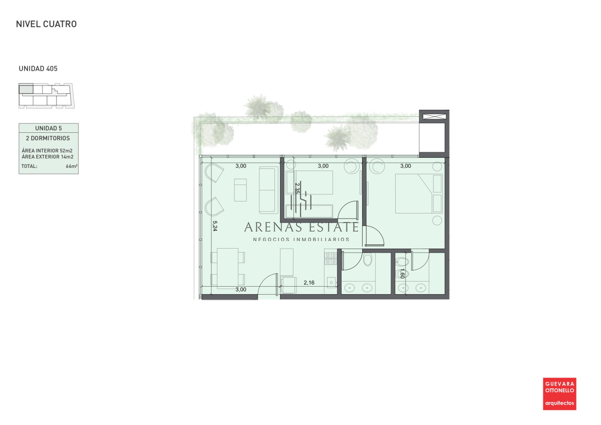 Apartamento ID.1019 - Pre Lanzamiento EXCLUSIVO - Edificio Genova. Parada 4 Punta del Este 