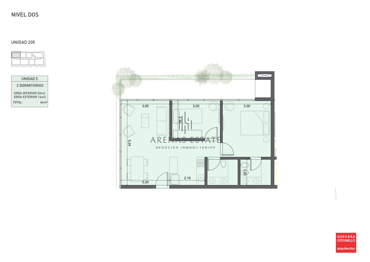 Apartamento ID.1019 - Pre Lanzamiento EXCLUSIVO - Edificio Genova. Parada 4 Punta del Este 