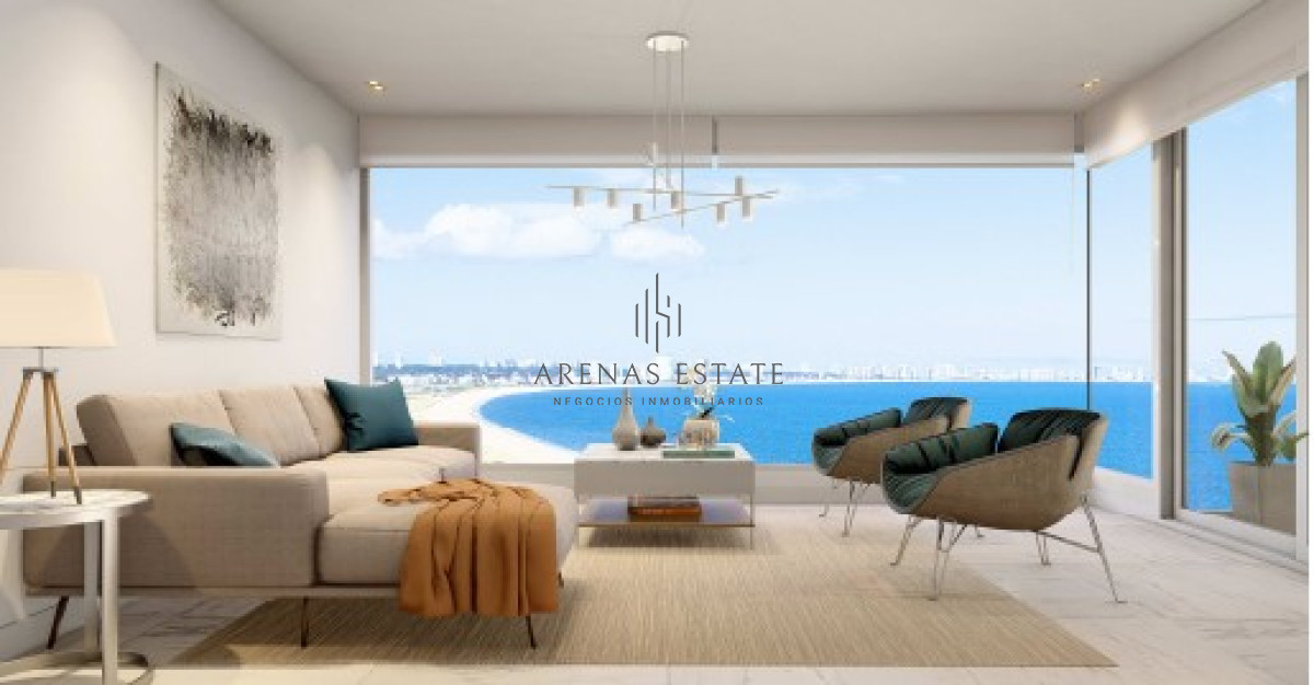 Apartamento ID.3359 - Vende apartamento con vista al mar de 3 suites, en Mansa- Punta del Este.