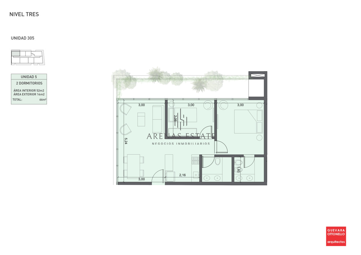 Apartamento ID.1019 - Pre Lanzamiento EXCLUSIVO - Edificio Genova. Parada 4 Punta del Este 
