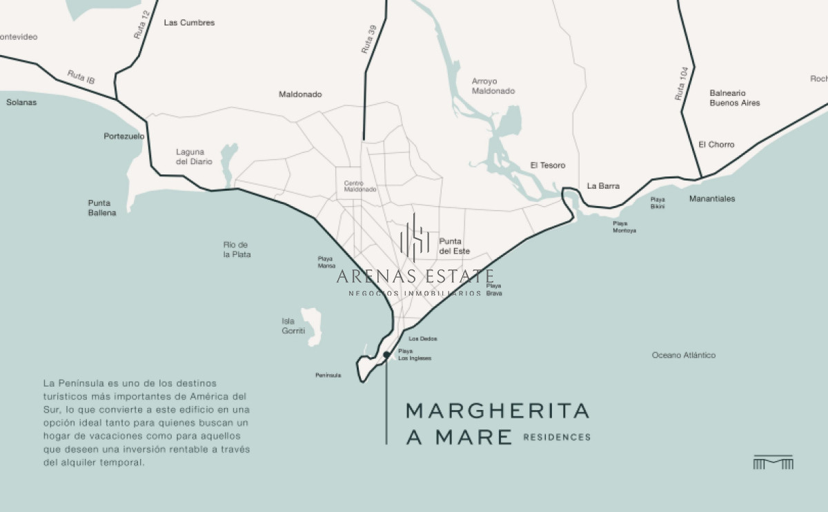 Apartamento ID.3903 - Departamento de 1 dormitorio en venta - Lanzamiento Margherita A Mare Residences