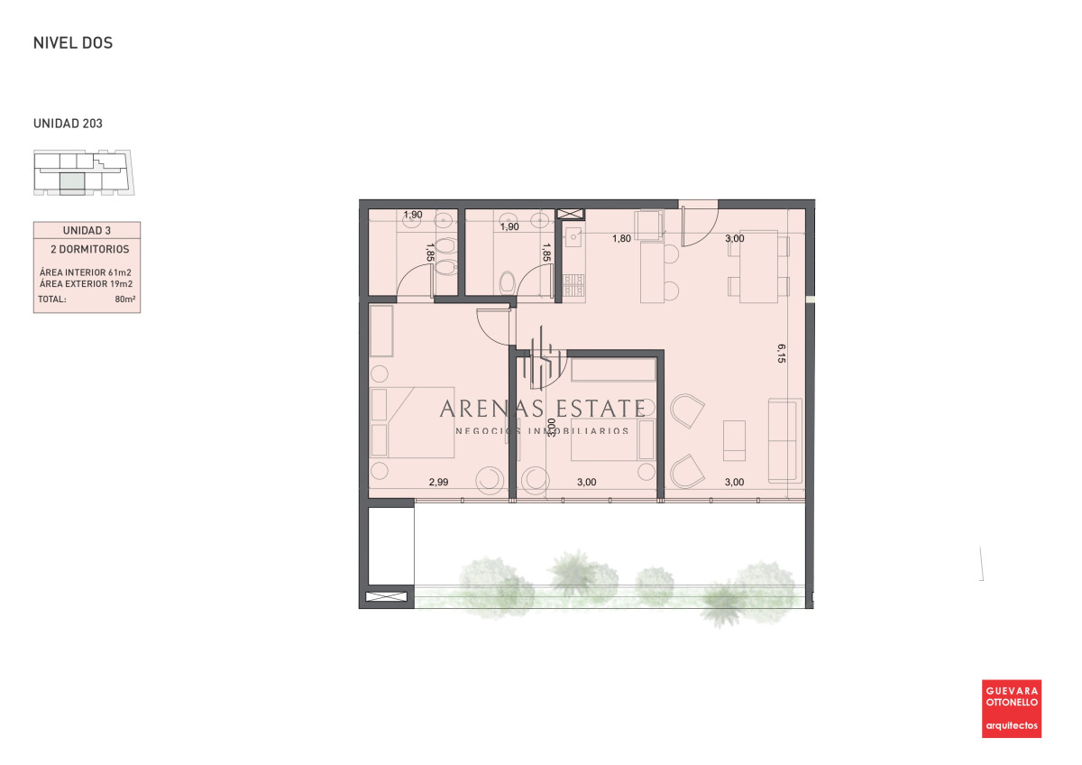 Apartamento ID.1019 - Pre Lanzamiento EXCLUSIVO - Edificio Genova. Parada 4 Punta del Este 