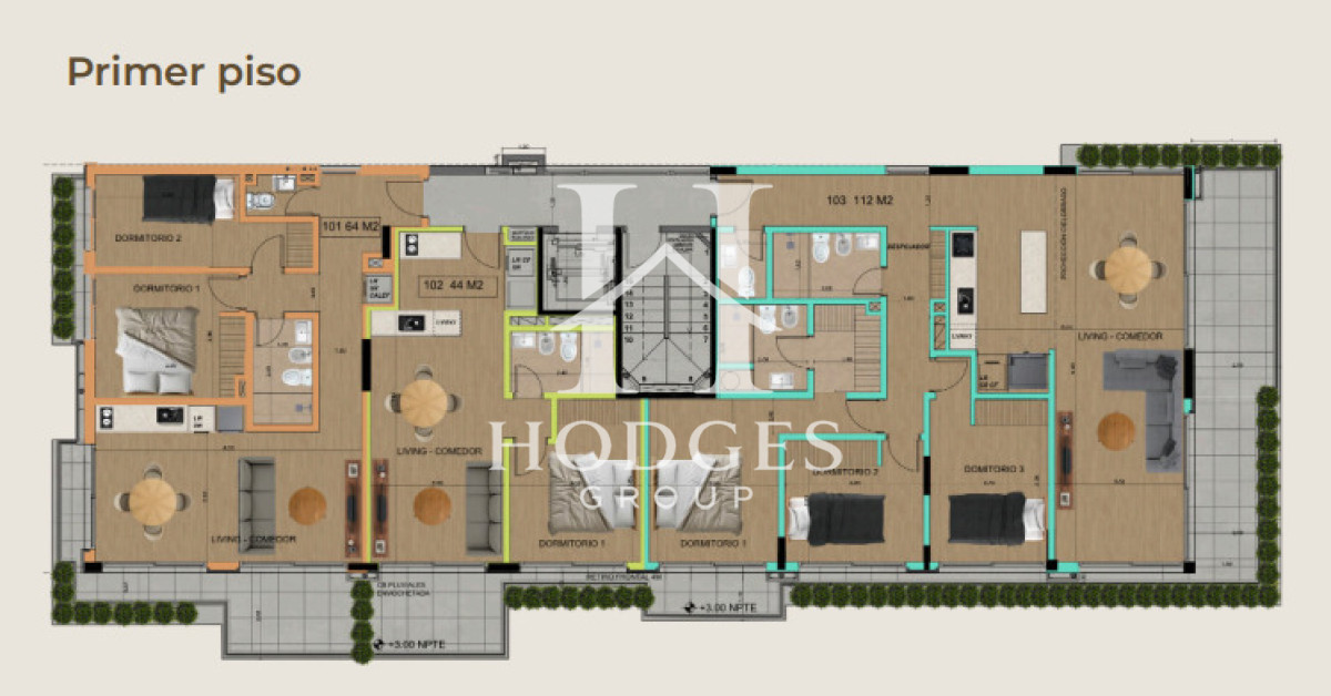 Apartamento ID.195 - PROYECTO MODELO, nuevo lanzamiento en Punta del Este, en el corazon de la Peninsula