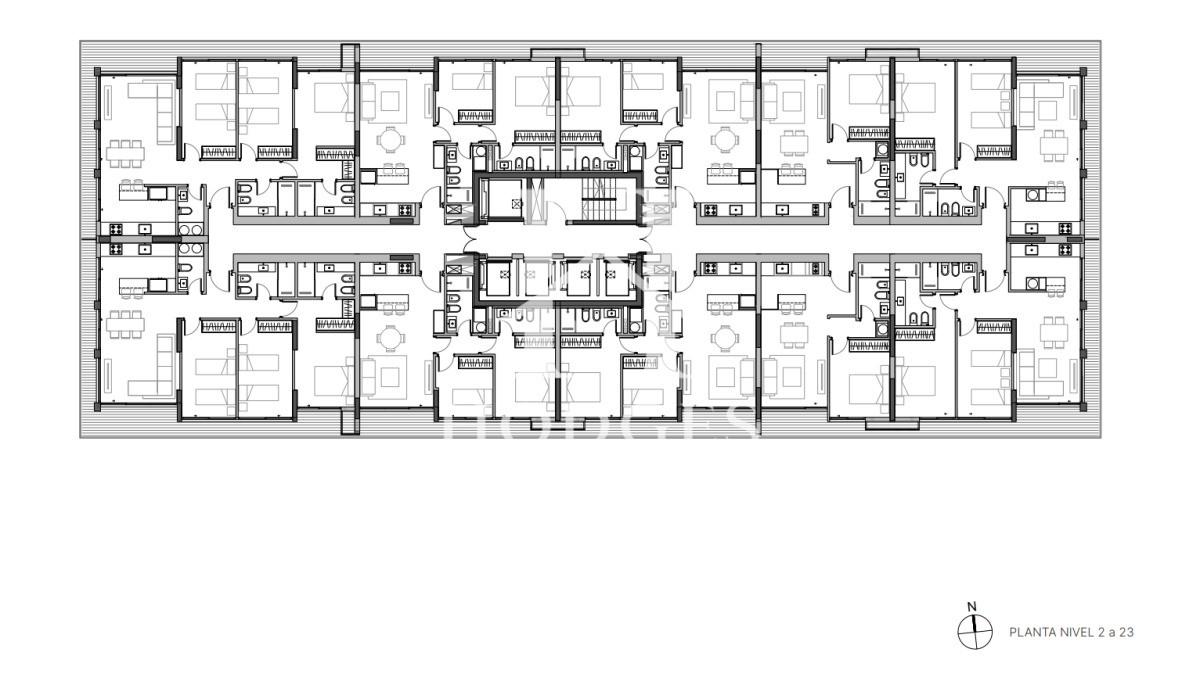 Apartamento ID.308 - Apartamento en venta en Torres del Este, de 1 dormitorio