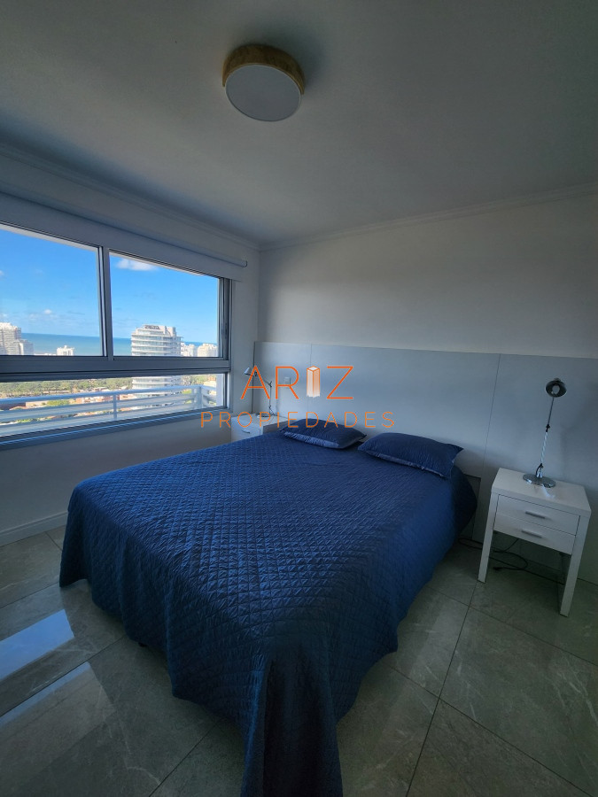 Apartamento ID.1751 - ALQUILER ANUAL Y VENTA Miami Boulevard II, departamento de 2 dormitorios, terraza con parrillero.
