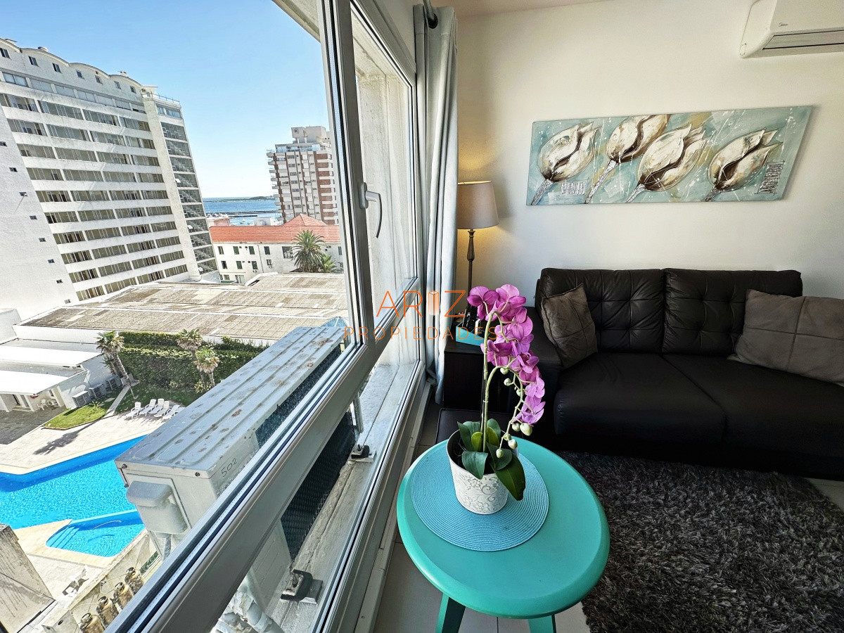 Apartamento ID.1952 - Vende en Peninsula, apartamento de 1 dormitorio, con excelente vista, muy iluminado.