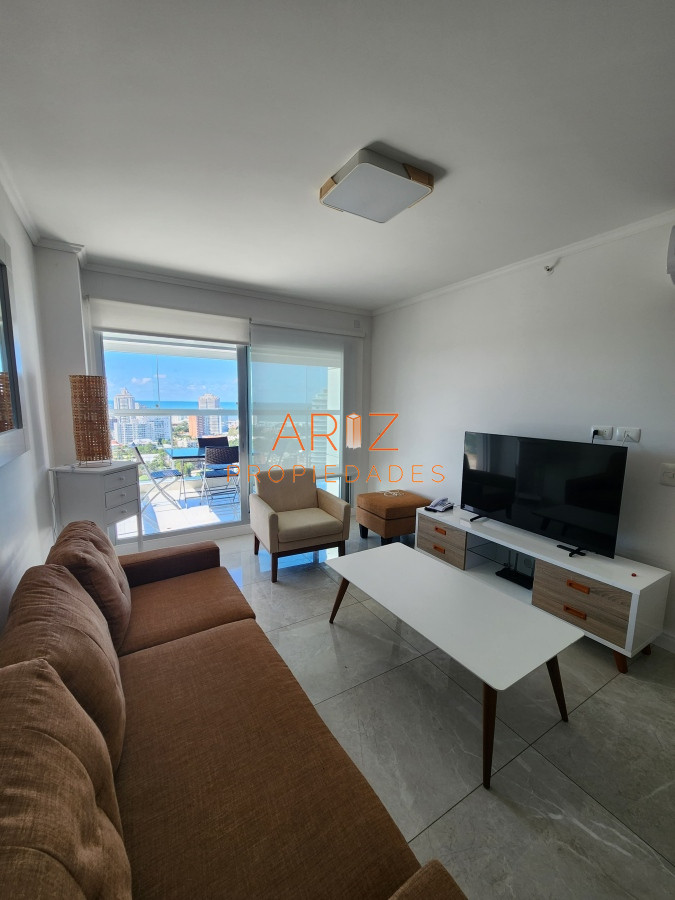 Apartamento ID.1751 - ALQUILER ANUAL Y VENTA Miami Boulevard II, departamento de 2 dormitorios, terraza con parrillero.